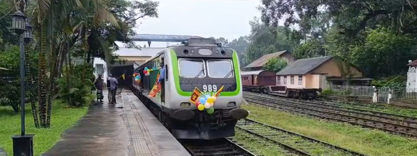 Train Services Resume After Disaster